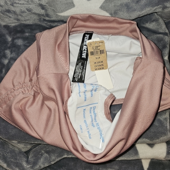 🇺🇸💲 PINK ACTIVE BY VICTORIA SECRET GYM TO SWIM CINCH SIDE SHORTIE - Picture 4 of 8